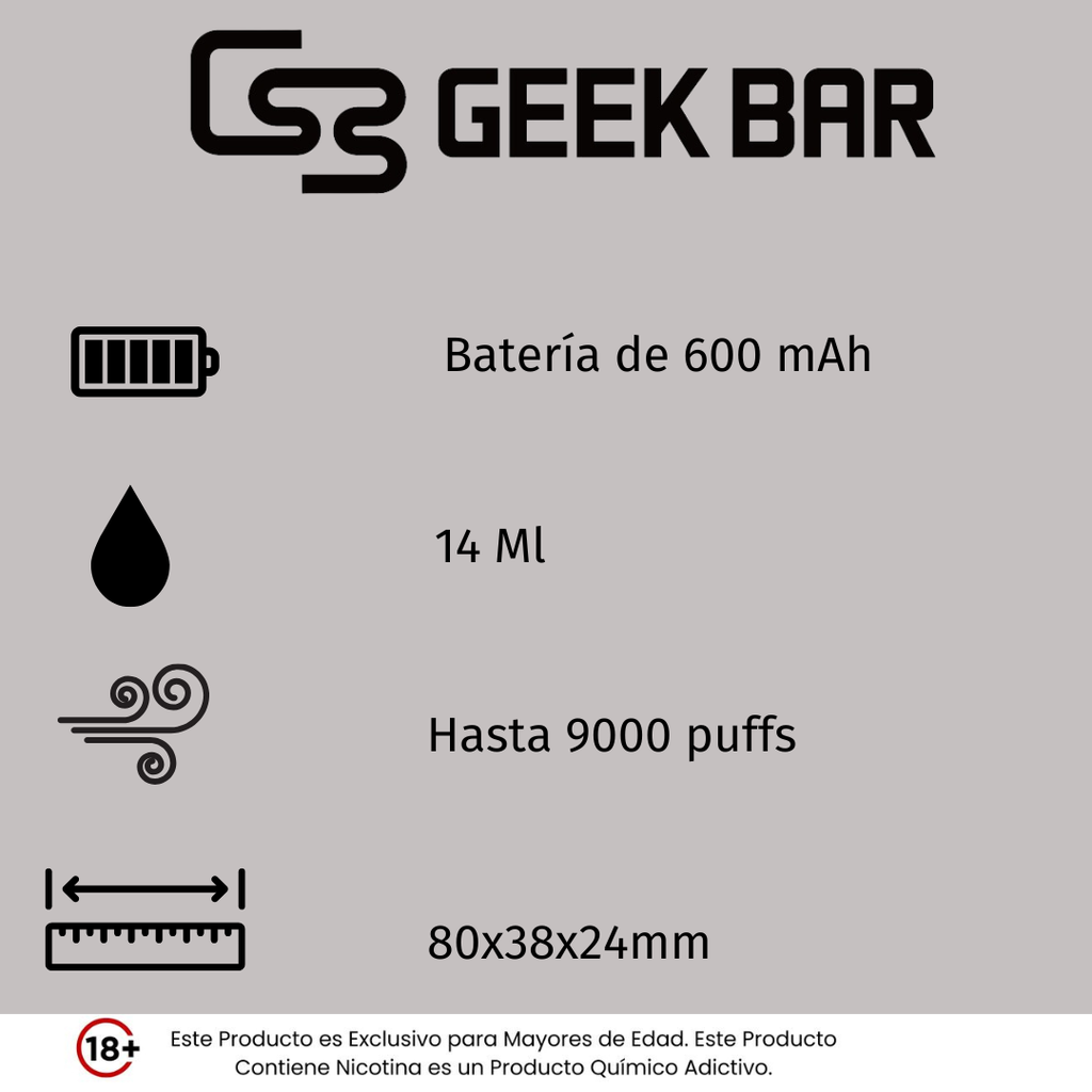 Geek Bar - Meloso Max