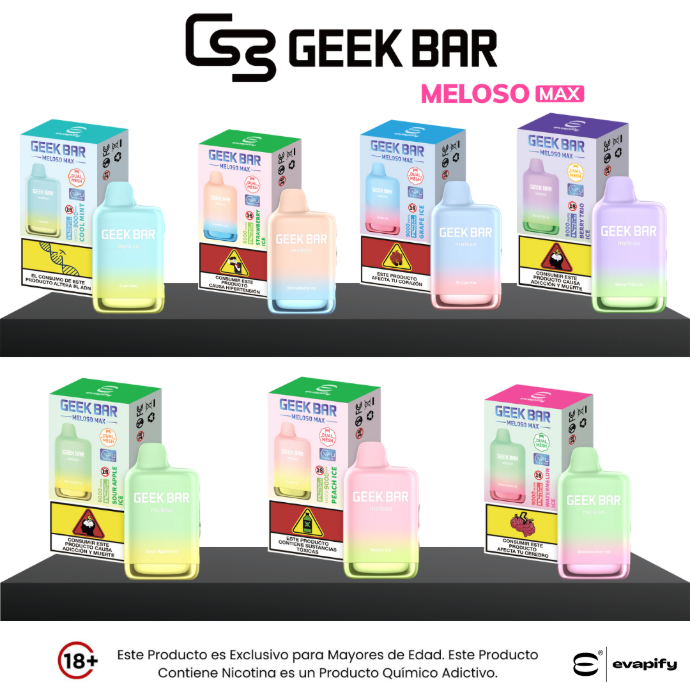 Geek Bar - Meloso Max